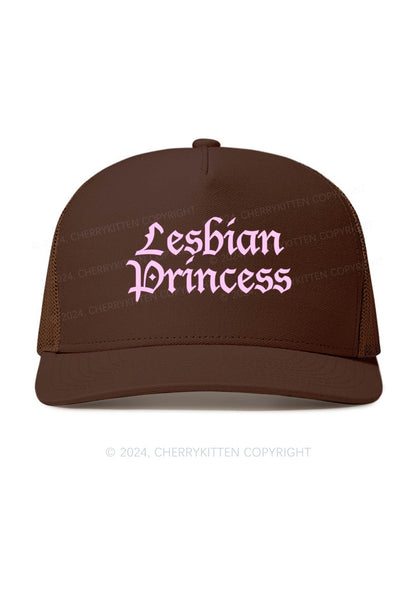 Lesbian Princess Y2K Trucker Mesh Hat Cherrykitten