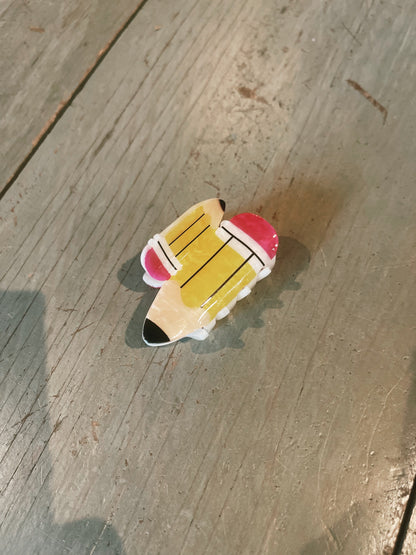 Back to School Hair Clips