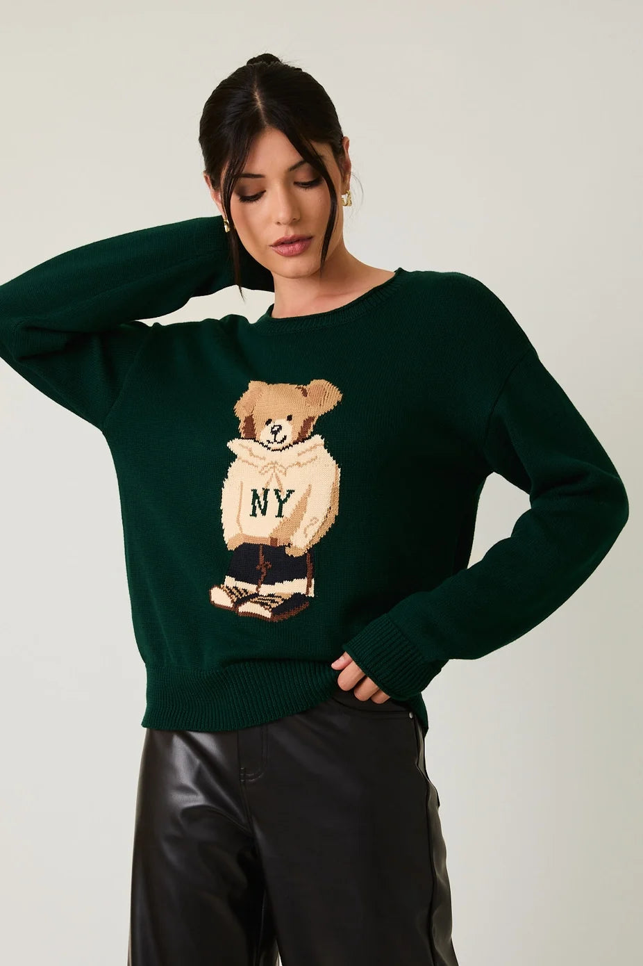 Hoodie Bear Sweater