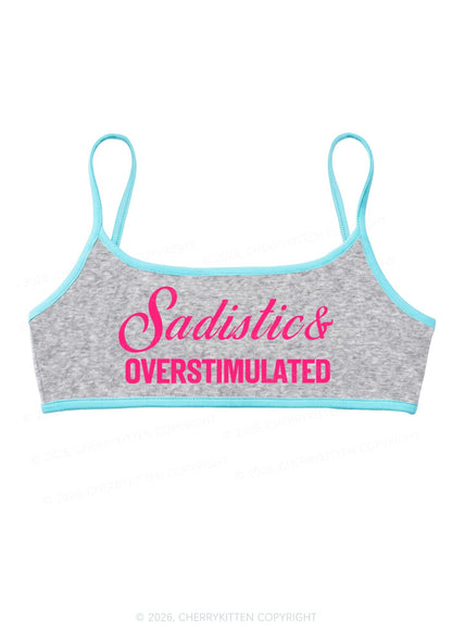 Sadistic Overstimulated Y2K Super Crop Cami Cherrykitten