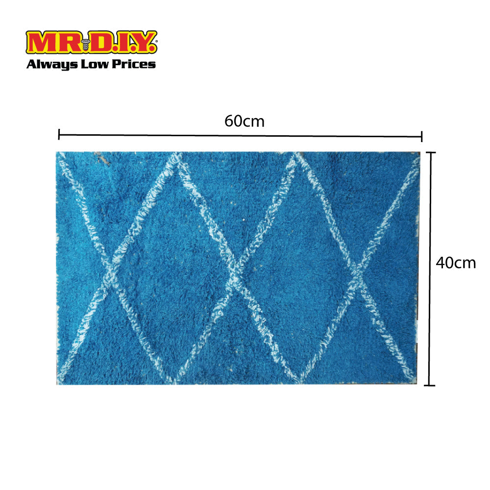 (MR.DIY) Anti-Slip Cotton Tufted Rug Floor Mat (40cmx 60cm)