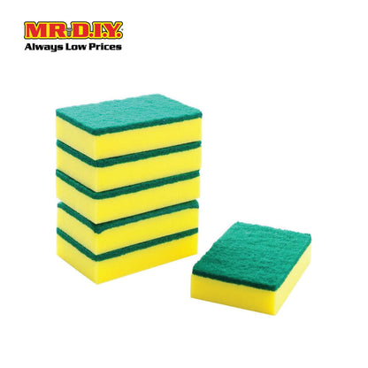 MR.DIY Sponge and Scrub 5+2 Pack (7pcs)