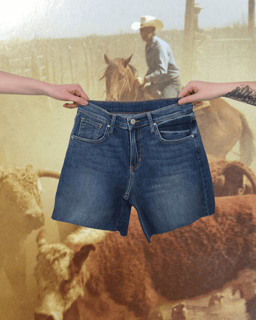 Medium Denim Bermuda Short