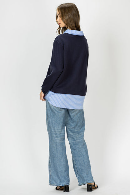 Harrison Top Navy