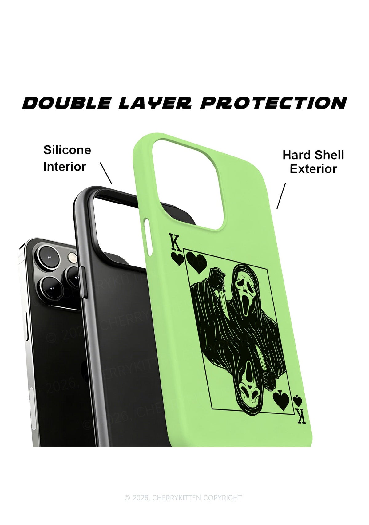 Halloween Knife Ghost Y2K Phone Case Cherrykitten