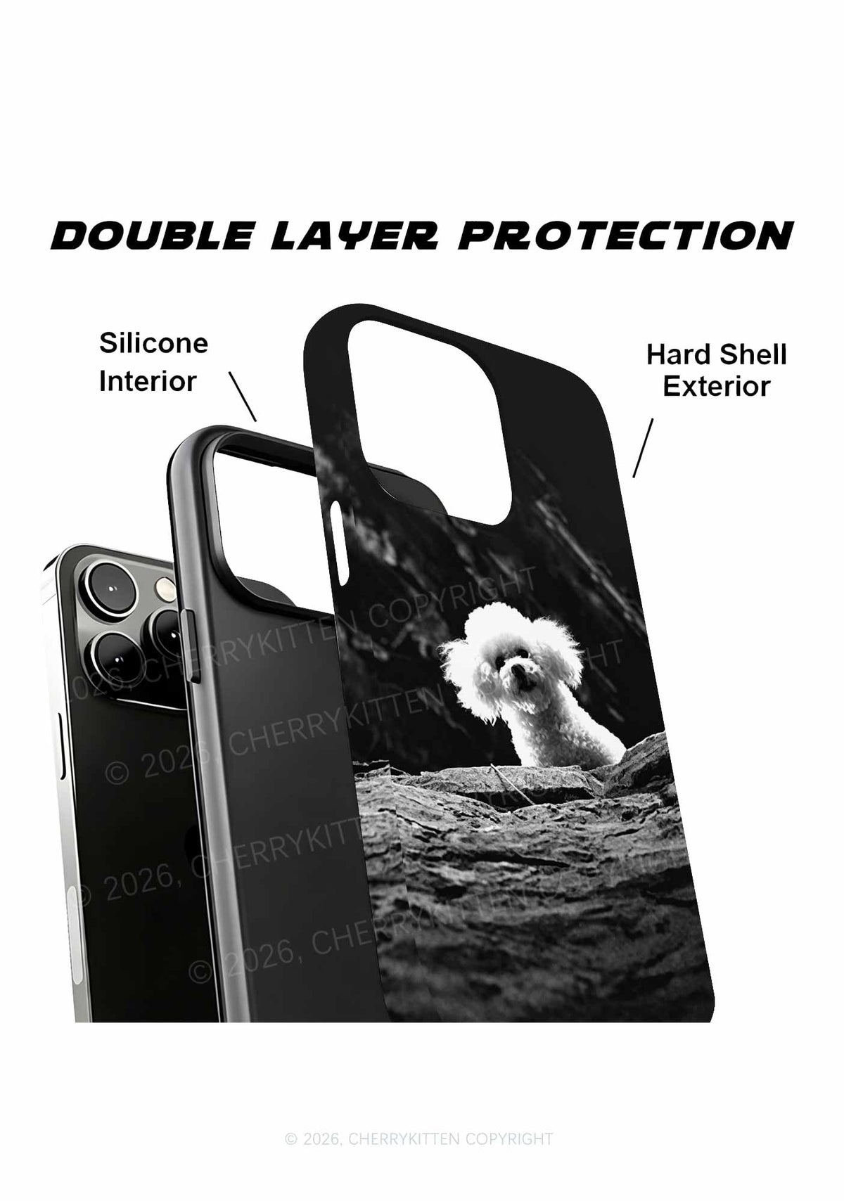 Halloween Bichon Frise Dog Y2K Phone Case Cherrykitten