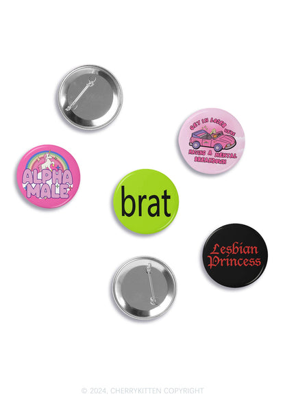 I Support A Mans Right 1Pc Y2K Pin Cherrykitten
