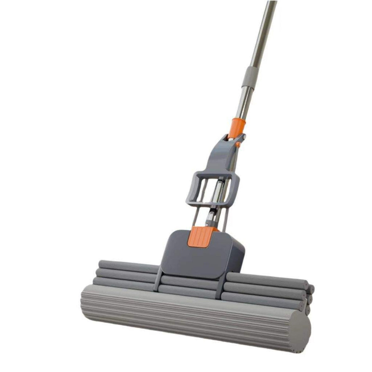 TRIPLE Roller PVA Sponge Mop – Super Absorbent Telescopic Floor Mop for Indoor Cleaning