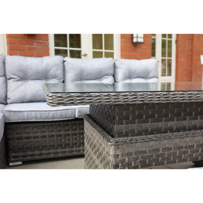 Amalfi Corner Set w/adjustable table (LRG)