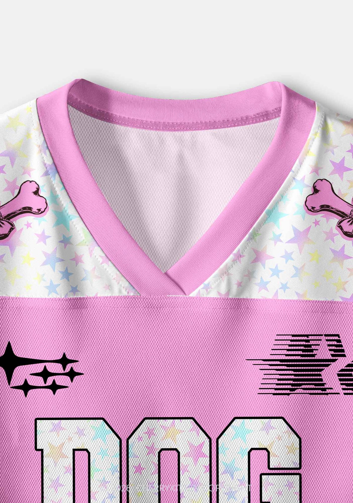 Dog Mxxf Star Y2K Crop Sport Jersey Shirts Cherrykitten