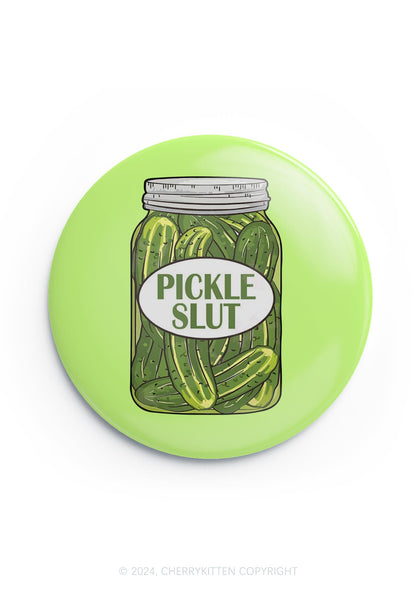 Pickle Slxt 1Pc Y2K Pin Badge Cherrykitten