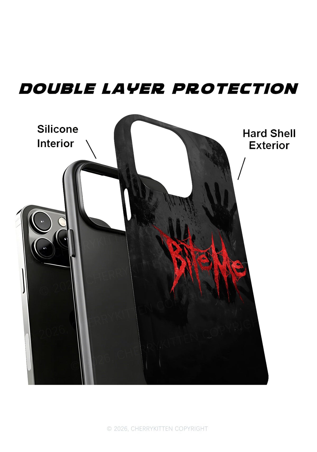 Halloween Bite Me Y2K Phone Case Cherrykitten