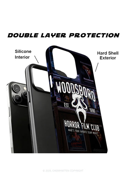 Halloween Horror Film Club Y2K Phone Case Cherrykitten