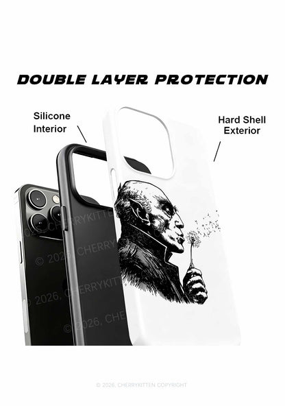 Halloween Vampire Blowing Dandelion Y2K Phone Case Cherrykitten