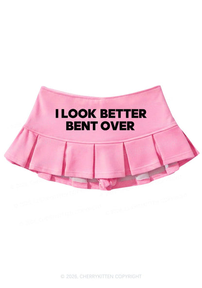 Look Better Bent Over Y2K Mini Pleated Skirts Cherrykitten