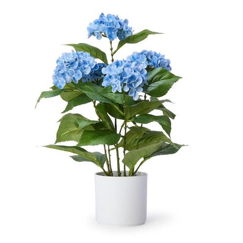 Real Touch Faux Hydrangea Potted Plant