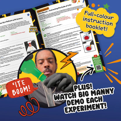 Big Manny Science 'Innit' Chemistry Experiment Kit – TikTok Famous STEM Set
