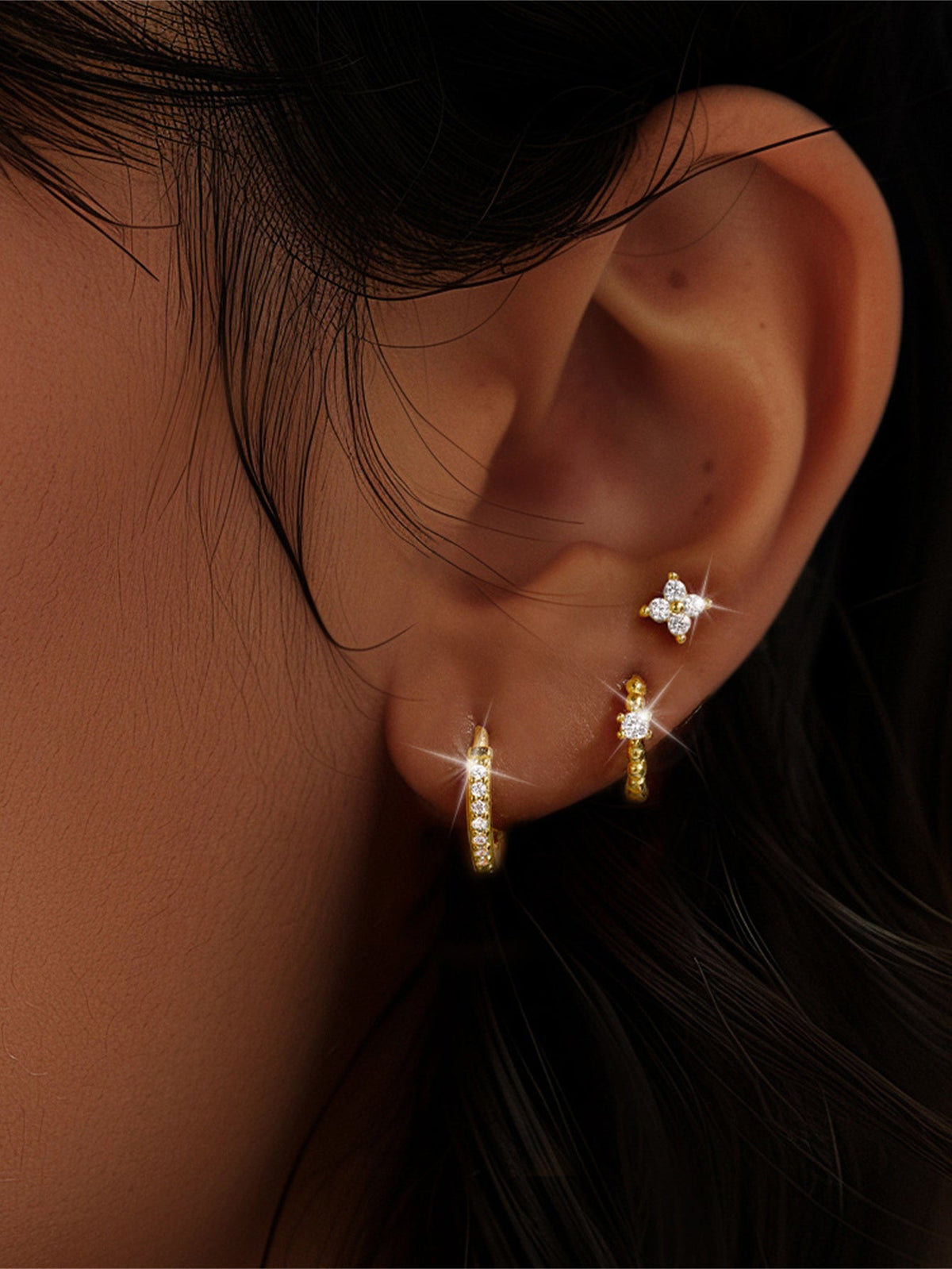 KOSINER 925 Sterling Silver Delicate Versatile Set