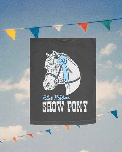 "Show Pony" Crop Tee
