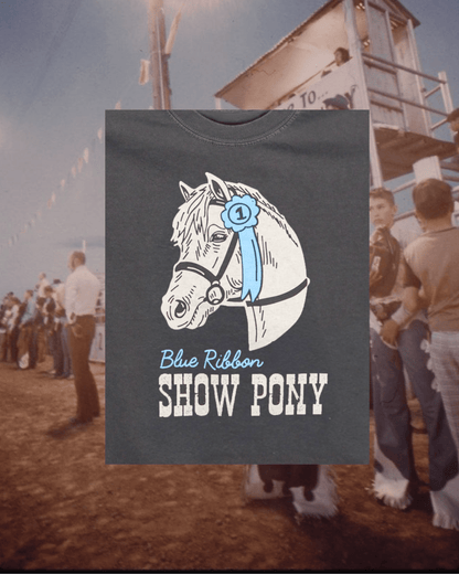 "Show Pony" Crop Tee