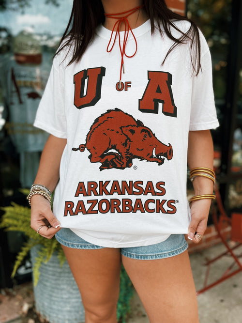 University of Arkansas Vault Tee