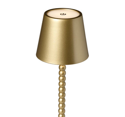 Beaded Rechargeable Table LED Lamp-Gold