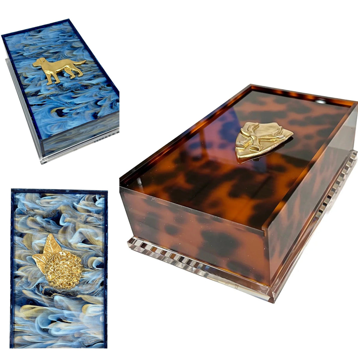 Acrylic Guest Towel Box