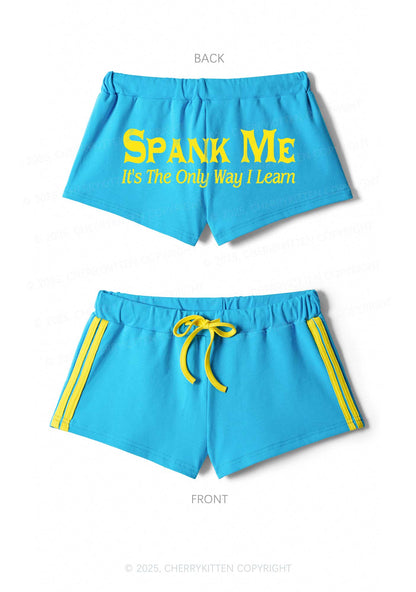 Spank Me Y2K Drawstring Mini Shorts Cherrykitten