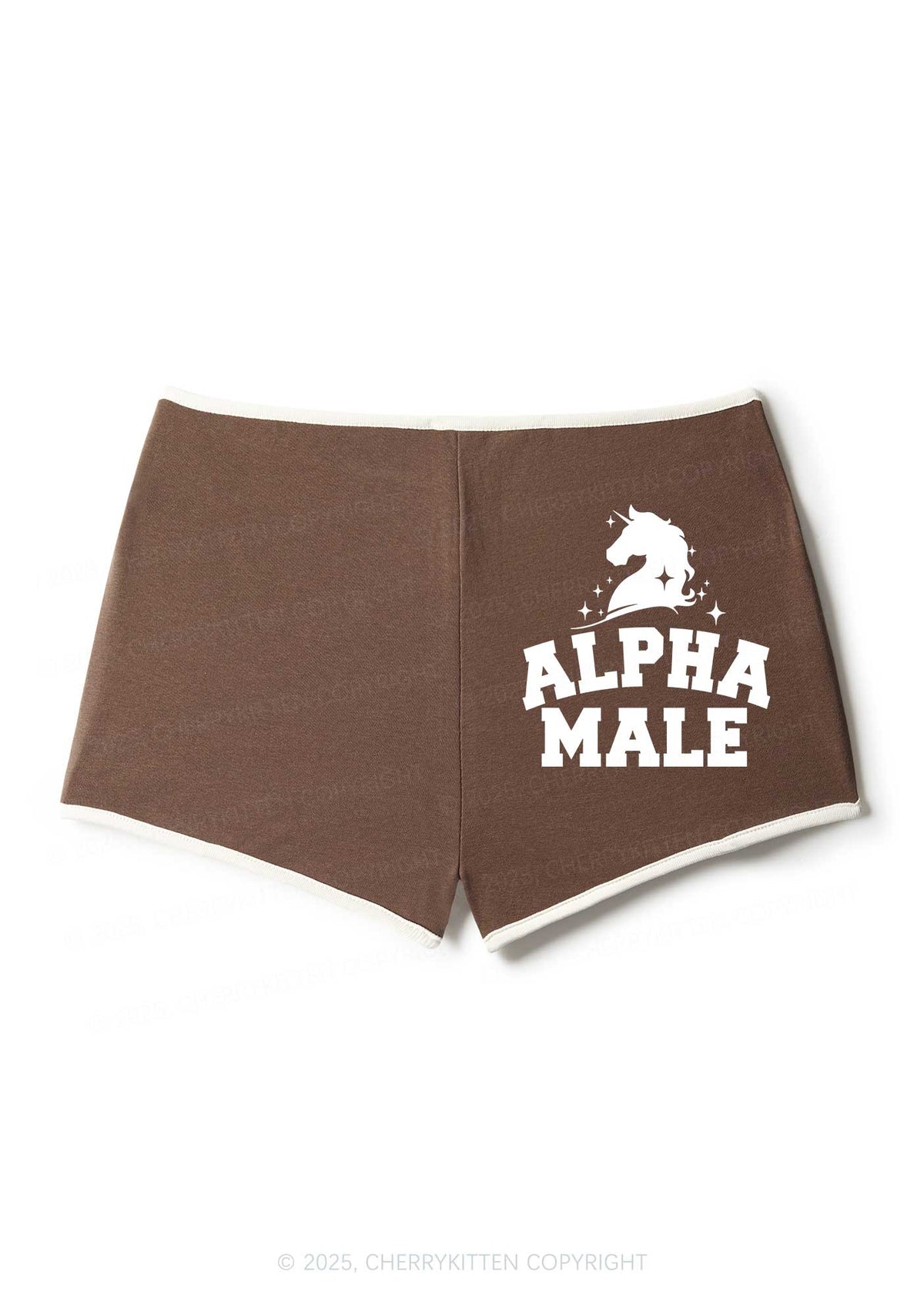 Alpha Male Y2K Booty Shorts Cherrykitten