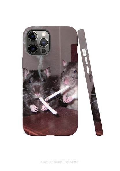 Smoking Rats Y2K Phone Case Cherrykitten