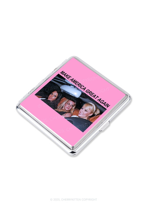 Make America Great Y2K Cigarette Case Cherrykitten