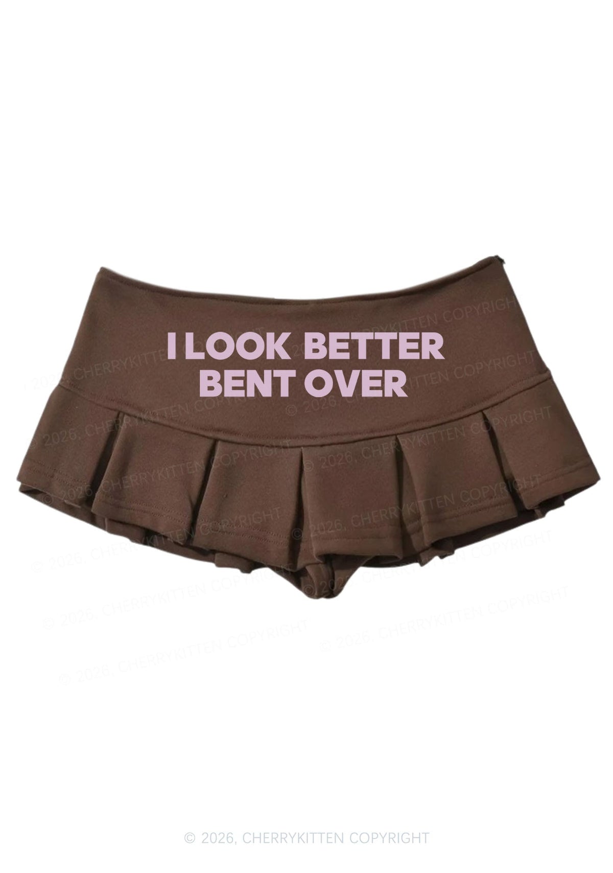 Look Better Bent Over Y2K Mini Pleated Skirts Cherrykitten