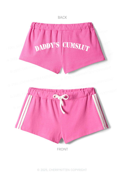 Daddys Cxmslxt Y2K Drawstring Mini Shorts Cherrykitten