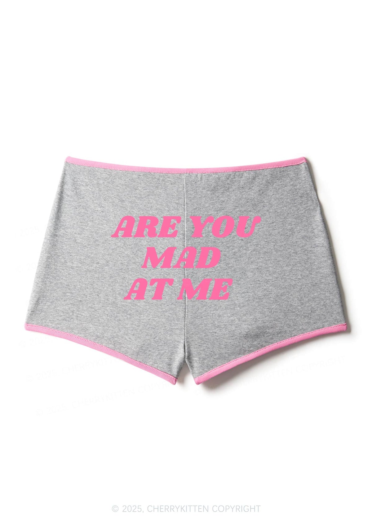 Are You Mad At Me Y2K Contrast Mini Shorts Cherrykitten