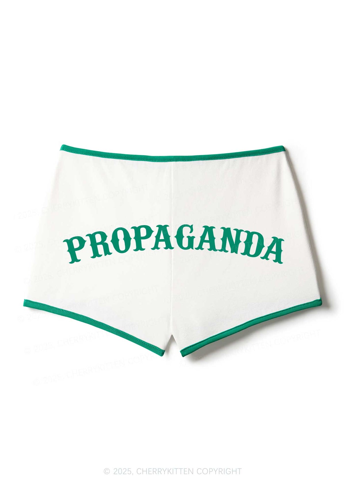 Propaganda Y2K Booty Shorts Cherrykitten