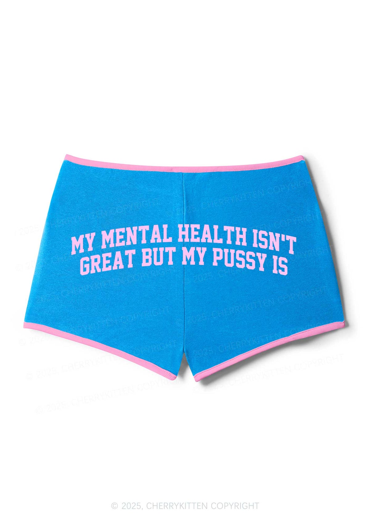 Great Mental Health Y2K Booty Shorts Cherrykitten
