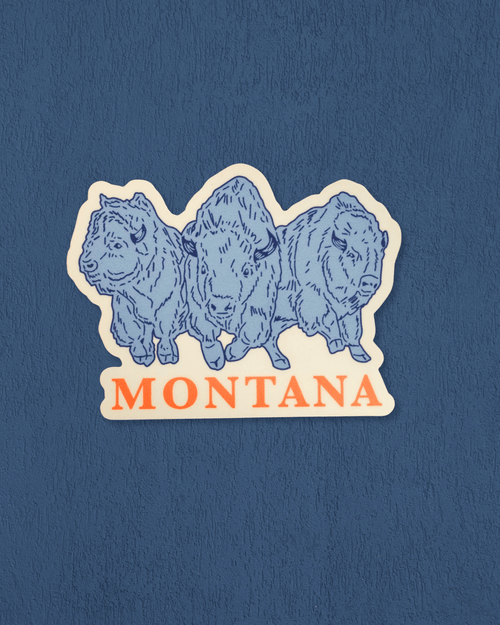 "Bison Power" Sticker