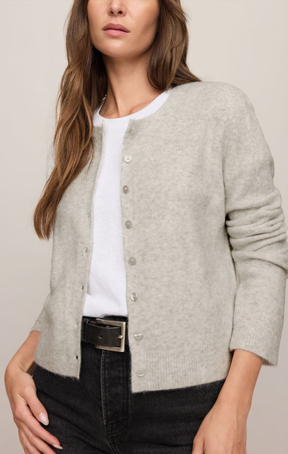 Medina Cardigan - Feather Grey