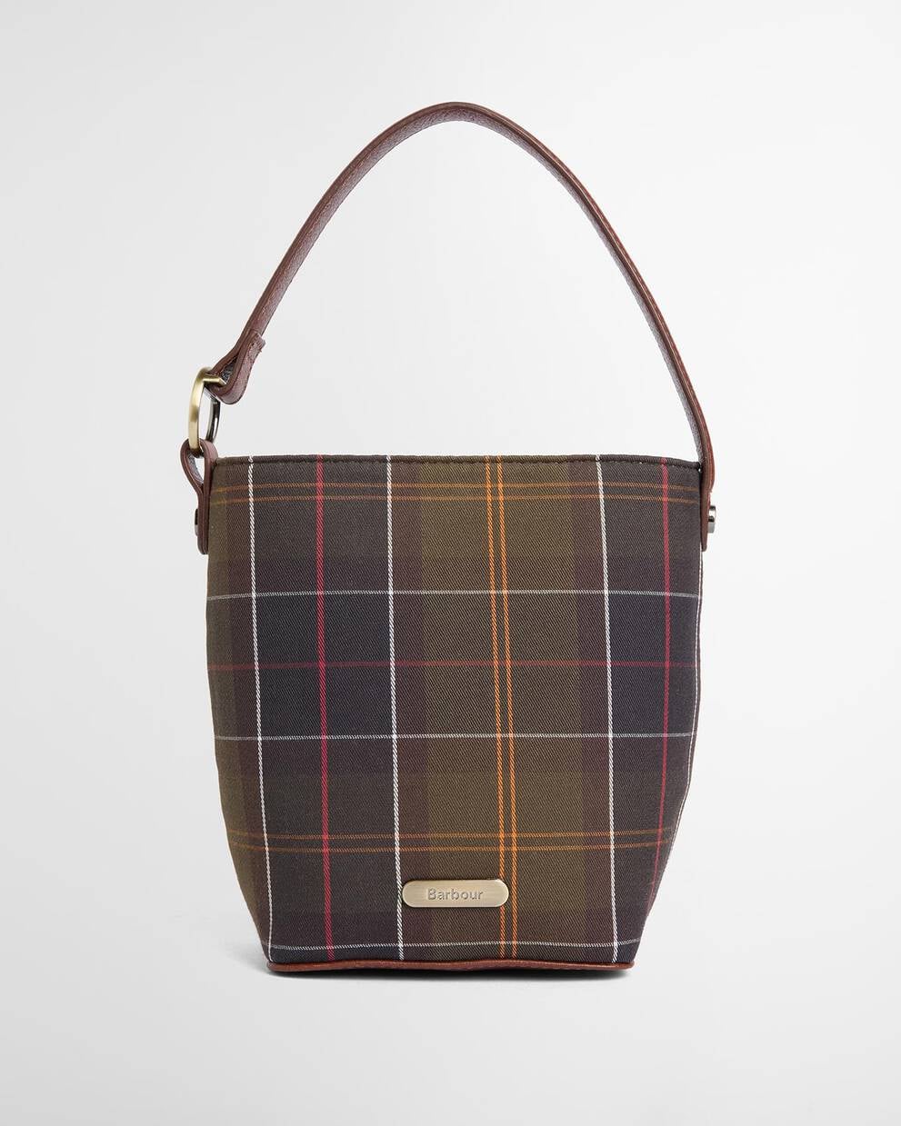 Mini Tartan Bucket Bag