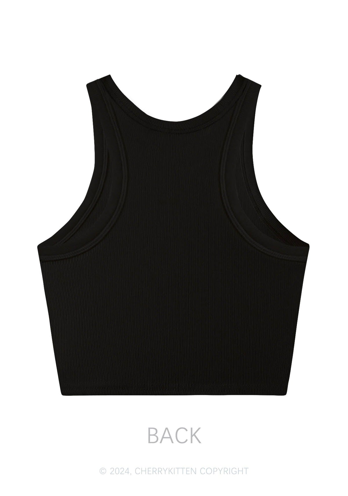 Sorry For Causing Global Warming Y2K Crop Tank Top Cherrykitten
