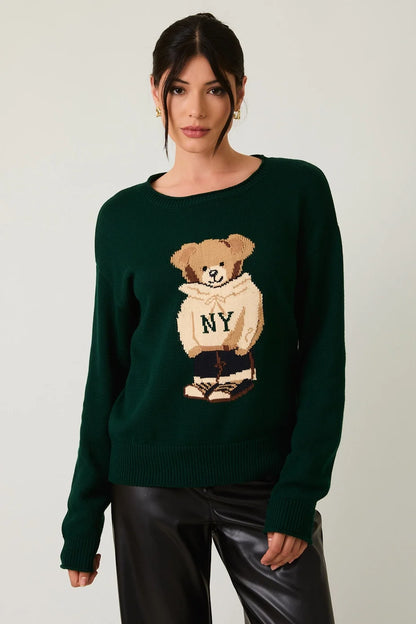 Hoodie Bear Sweater