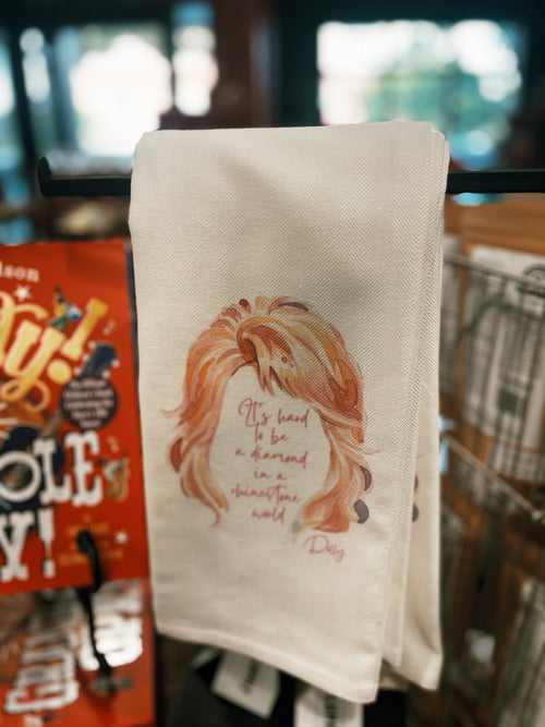 It’s Hard to Be a Diamond Dishtowel