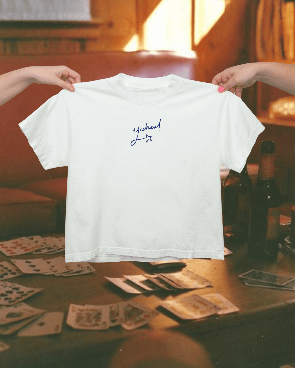 "Yeehaw" Wide Tee