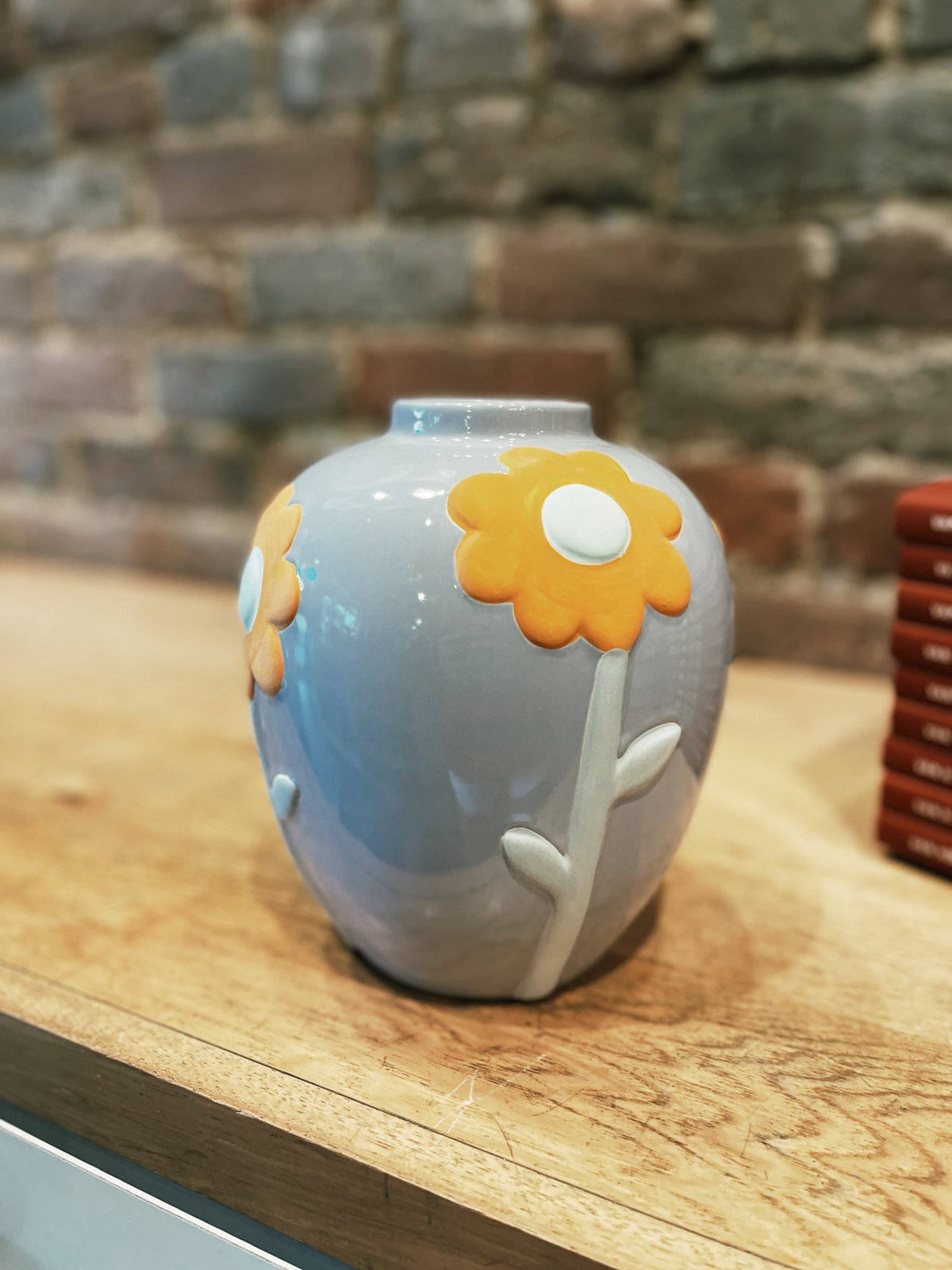 Ceramic Vases With Flowers