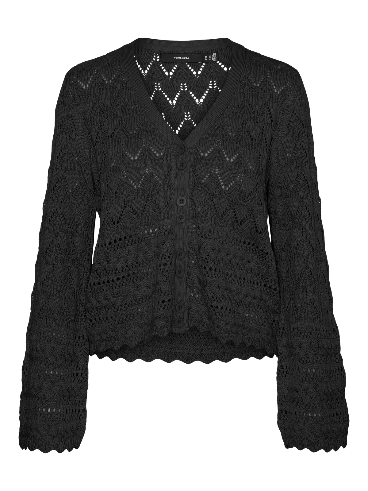 Mlua V-Neck Short Cardigan