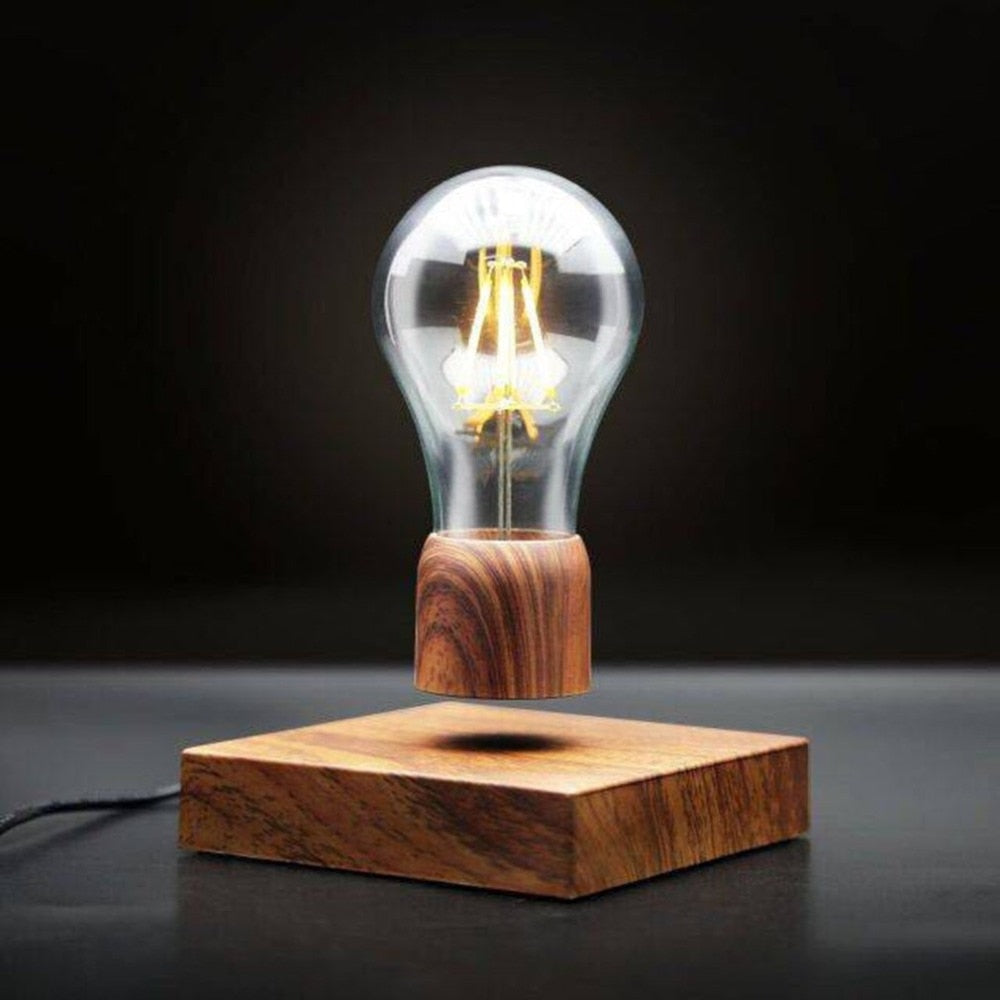 Maglev Light Bulb with Floating Plant Pot