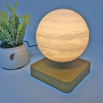 Levitating Moon Lamp with Remote Control for Home Decor
