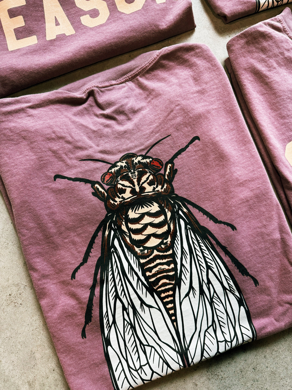 Cicada Season T-Shirt - Purple