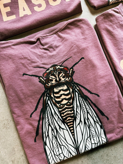 Cicada Season T-Shirt - Purple