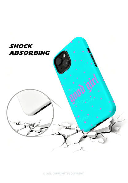Blue Good Girl Y2K Phone Case Cherrykitten